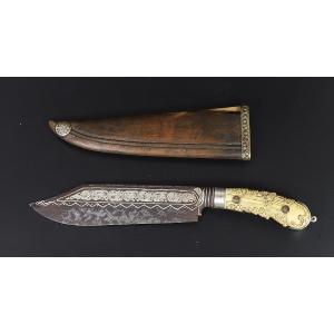 Dagger Called Pia-kaeta, Ceylon, 18th Century.