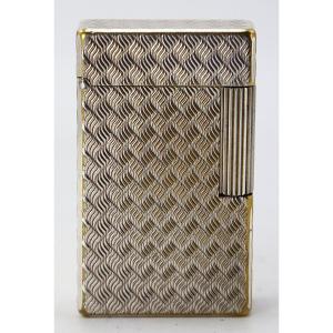 Dupont - Hermes, Silver-plated Metal Lighter, Signed, 1970