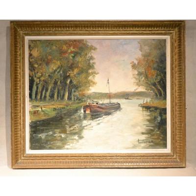 Great Hst "st Maurice La Marne" Signed Lp Robert Schultz