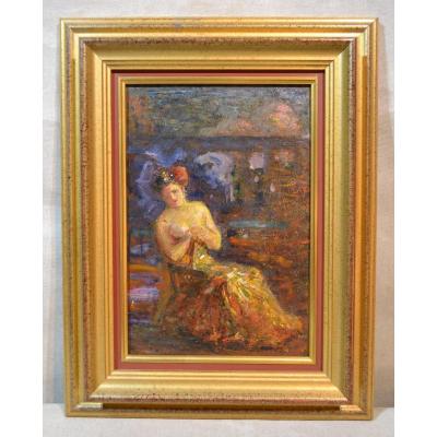 Twentieth Shepherd, Hst Woman In The Armchair (signed), Twentieth