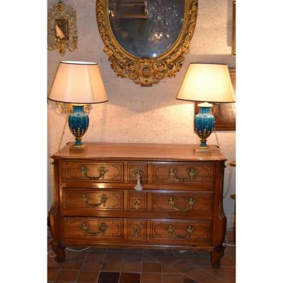 Chest Of Drawers "mazarine", Louis XIV Period, Eighteenth