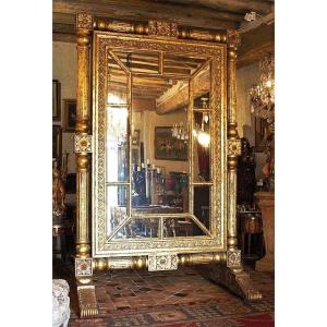 Exceptional And Imposing Psyche In Golden Wood, 20th