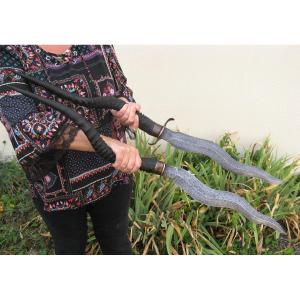 Pair Of Ceremonial Tuareg Dagger.
