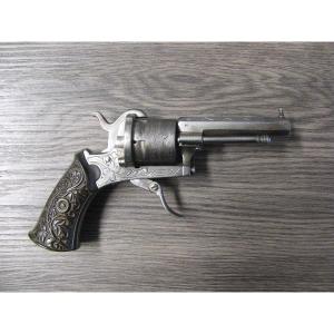 Pinfire Revolver Type Lefaucheux Cal 7mm From The Nineteenth.