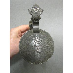 Late Nineteenth Cut Crystal Beer Mug.