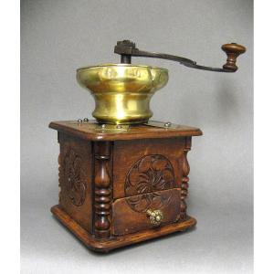 18th Century Flemish Coffee Mill.