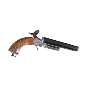 Venerie Pistol With 15 Mm Bullet Barrel With Pin.
