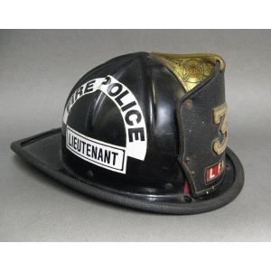 American Police Firefighter Helmet. Cairns & Brother Helmet.