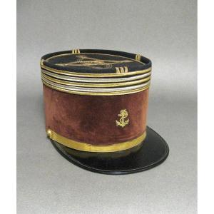 Mle 1931 Kepi Of Doctor Lieutenant Colonel Of The Colonial Troops.