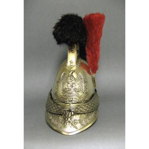 Firefighter Officer's Helmet Mle 1821 Modified 1848.