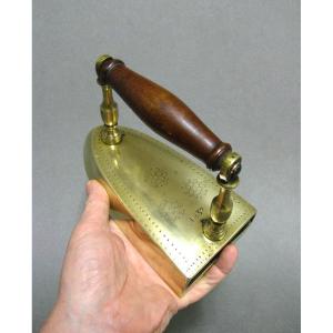 19th Century Ingot Iron Dated 1839. Louis Philippe Period.