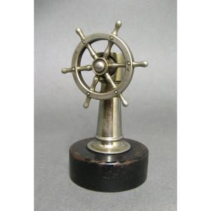 Cigar Cutter. Marine Object. Boat Wheel.