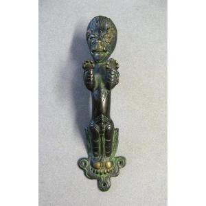 Bronze Temple Door Handle.