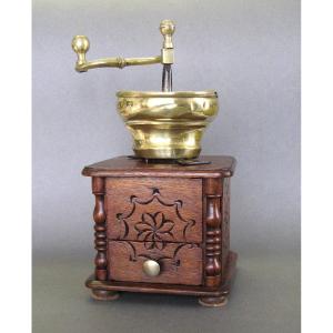 18th Century Flemish Coffee Grinder.