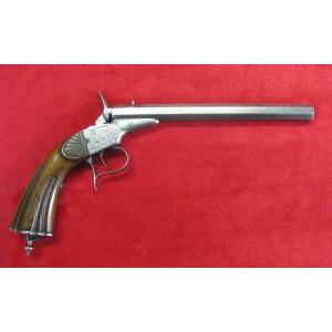 Mariette Parlor Pistol In 6 Mm Bosquette, 19th Century.