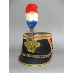 Shako Of A Non-commissioned Officer Of The Republican Guard Model 1928-1933.