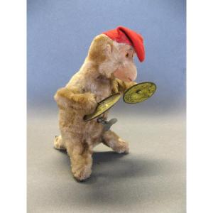 Mechanical Toy Musical Monkey.