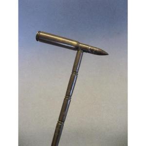  Military Souvenir Walking Stick From 1914-1918.