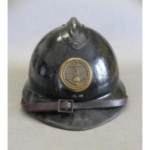 Helmet Adrian Mle 26 De La Gendarmerie Maritime. Second World War 39/45.