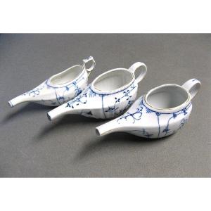 Canards De Malade En Porcelaine XIX.