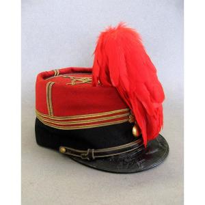 Képi Foulard De Grande Tenue d'Un Capitaine d'Infanterie 14/18.