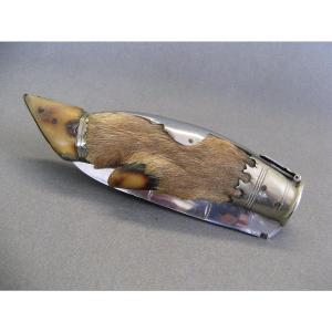 Large Navaja Style Palanquille Hunting Knife.