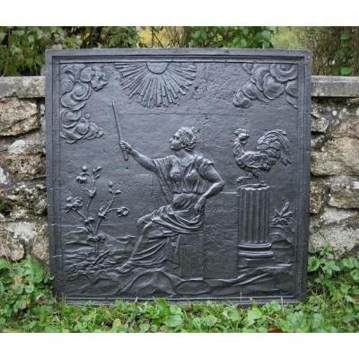 Fireplace Plate Goddess Of Dawn Nineteenth