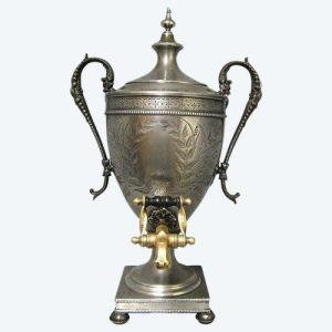 Nineteenth Tea Fountain. Mid-victorian Samovar.