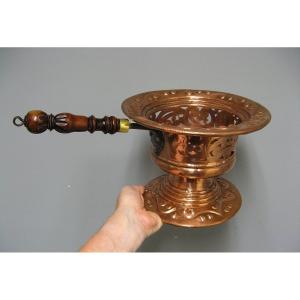 Table Stove, Ember, Copper. XVIIIth 