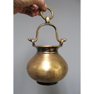 18th Century Indian Bronze Dipper.