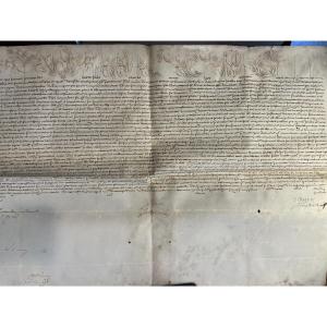 Great Papal Bull Of Clement IX From 1667