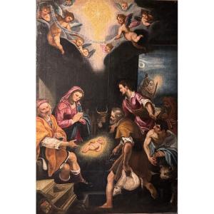 The Adoration Of The Shepherds After Cigoli - Circa 1700