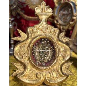 Reliquary Of Saint Dominic - Vatican Seals - Late 18th Century 