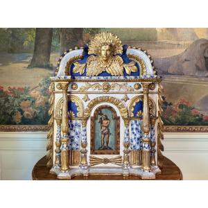 Imposing Italian Tabernacle Facade - 18th Century