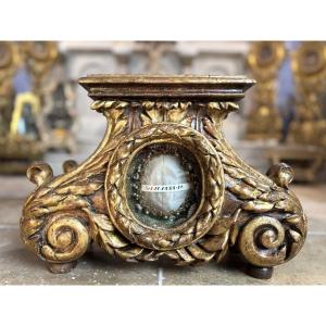 Reliquary Base Of Saint Amand - Early 18th Century