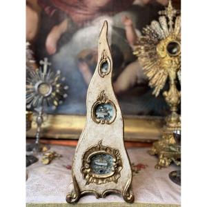 Triptych Reliquary - Late 18th Century 