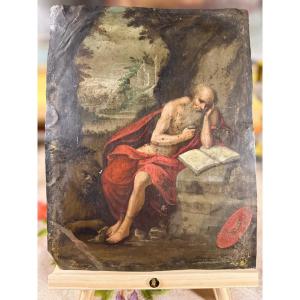 Saint Jerome In The Desert – 17th Century