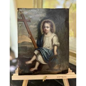 The Child Holding The Cross – 17th Century 