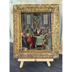 The Last Supper - School Of Pieter Candid- Between Flanders And Italy - 17th Century