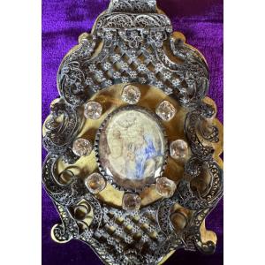 Monstrance To The Holy Trinity - 17th Century 