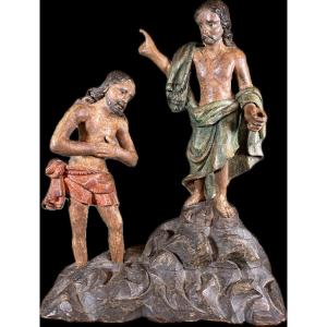 The Baptism Of Christ - 18th Century