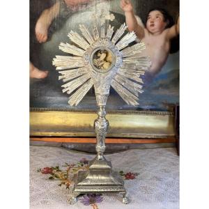 Silver Monstrance - 19th Century 