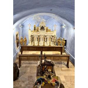 Two Chapel Benches - 19th Century