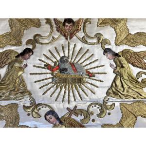 Chasuble With Angels - 19th Century