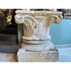 Imposing High Period Capital - Late 12th Century