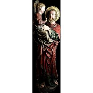 Saint Joseph Carrying The Child - 1873