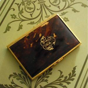 Tortoiseshell And Gilded Brass Ball Book