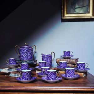 Dix à Café Litron In Limoges Porcelaingouzon Decorator