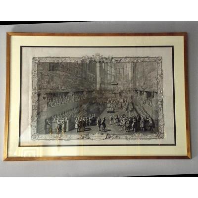 The Coronation Of The King - Tardieu - After Dulin