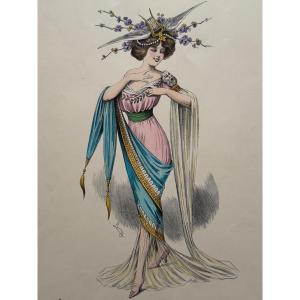 Costume Design. l'Opéra. C.1910